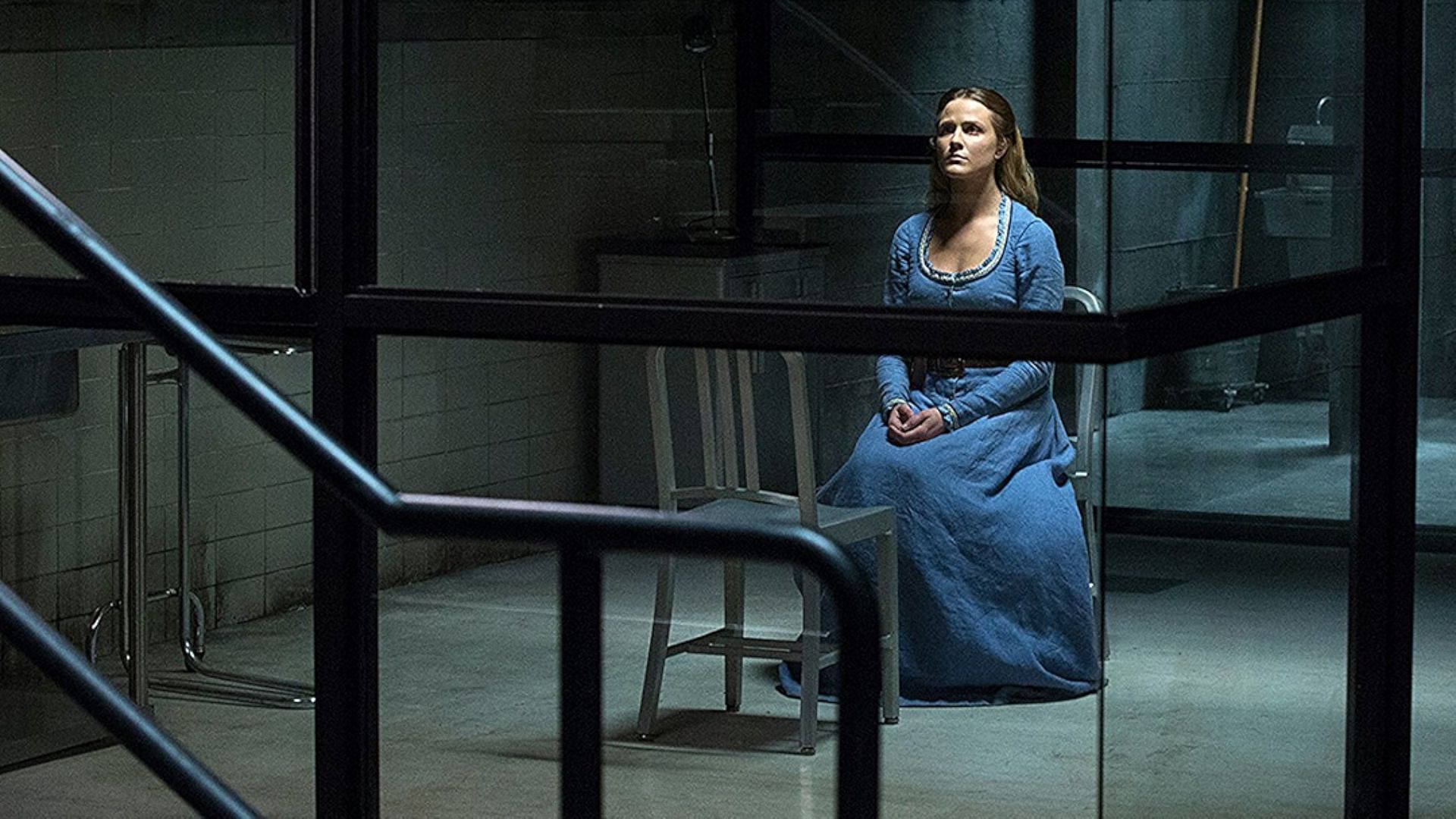 Evan Rachel Wood in Westworld (Image via Amazon Prime Video)